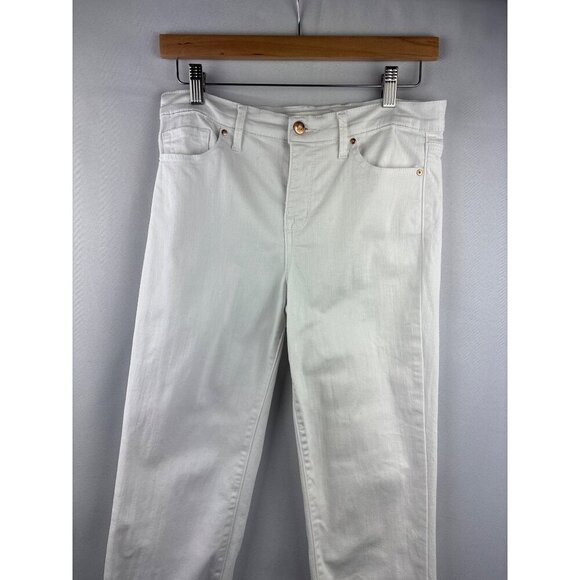 Ella Moss Womens White Jeans Size 4 Cotton & Spandex Blend - Picture 1 of 8